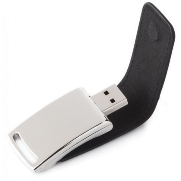 Deri Metal USB Bellek 08
